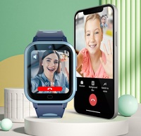 Küresel Sürüm Android 4G LTE Çocuk Akıllı Saati SIM Kartlı GPS İzleyici Whatsapp Görüntülü Görüşme Kamerası Su Geçirmez Çocuk Güvenlik Saati