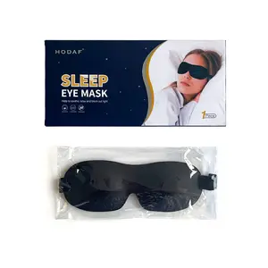 HODAF Eyemask 3D สำหรับนอนหลับ,แผ่นปิดตา OEM ดีไซน์ใหม่ปรับได้3D