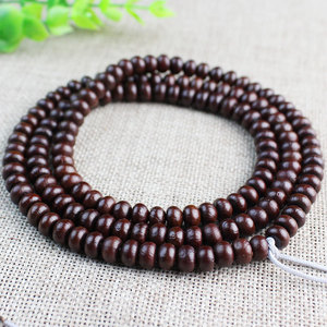 Bodhi Seed <b>Bracelet</b> 108 Beads 7mm <b>Ball</b> Shape Ethnic Style For Religious Ceremonies - Product Image 2