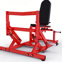 Machine de presse à mollets assise horizontale pour salle de sport commerciale, entraîneur de jambes ergonomique, acier robuste, OEM/ODM