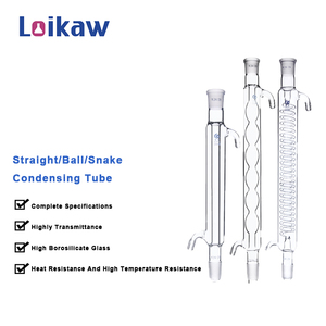 Bình ngưng thủy tinh dạng cuộn Loikaw với khớp nối 19/19, dài 300mm, dụng cụ chưng cất thủy tinh dùng trong phòng thí nghiệm - Product Image 4