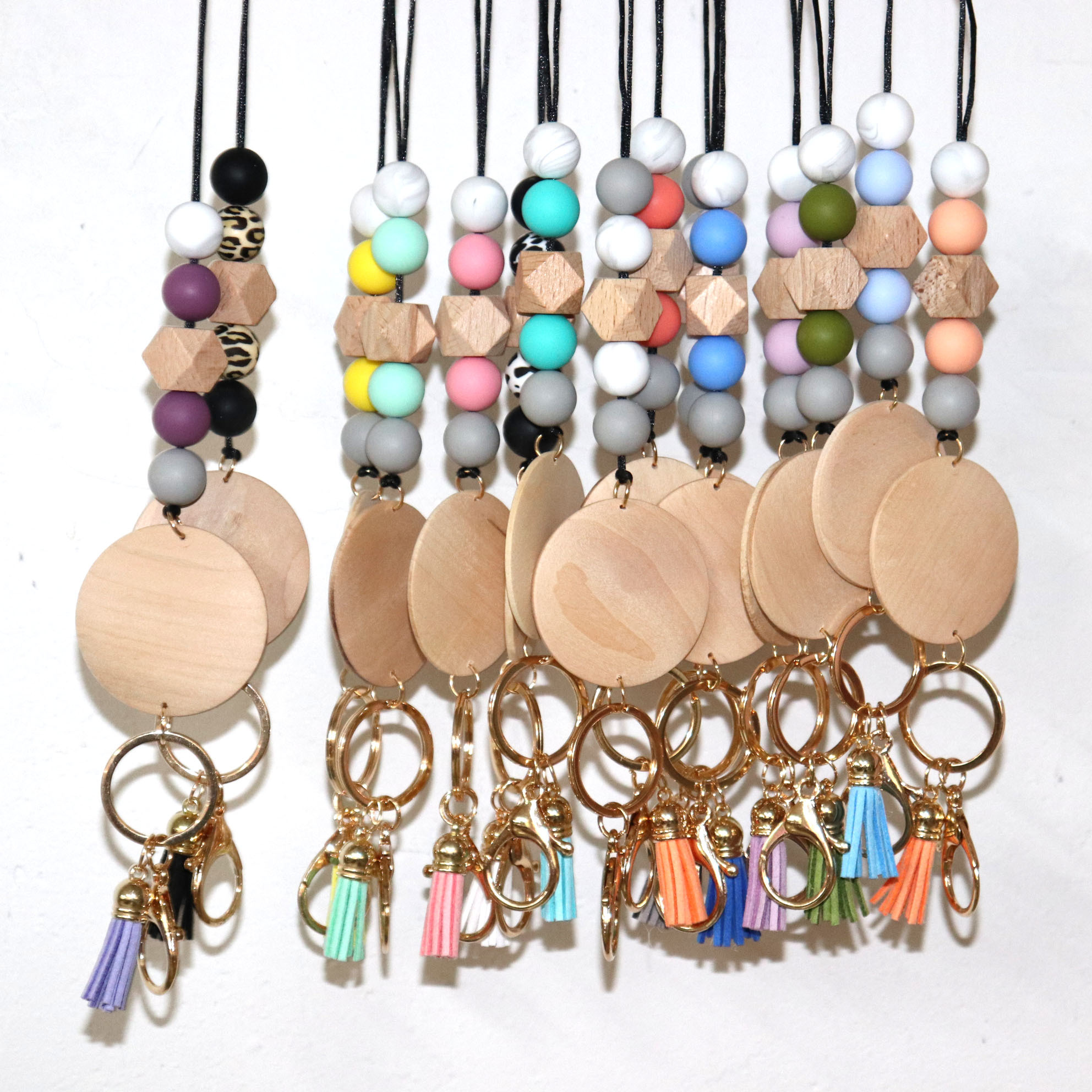 Silicone Bead Be Kind Lanyard for Teachers Coffee Teaching Assistant End of the Year Gifts Badge Holders Gift for Teachers Image 4