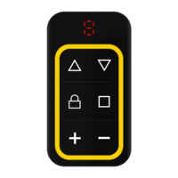 Télécommande intelligente de clonage de code pour barrière de garage, dispositif de transmission de signal multifréquence