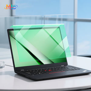 13用ブルーライトブロッキングフィルター13.3 14 15.6 16インチラップトップクリップオンハンギングスクリーンプロテクター3D 9H目ひずみ救済 - Product Image 1