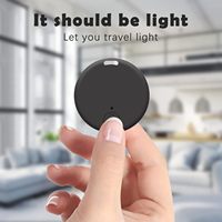 Traceur GPS Intelligent Sans Fil Anti-Perte Petit Localisateur Compatible Apple et Android avec Porte-Clés pour Animaux de Compagnie, Chiens, Chats, Portefeuilles, Clés