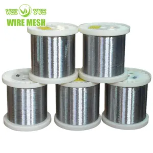 Manufacturer 40 Micron 316 Stainless Steel Wire Rod 304L 0.02MM Micro Stainless Steel Roll Wire