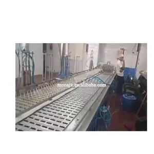 Machine automatique de fabrication de sucettes glacées en acier inoxydable, ligne de production de sucettes glacées avec machine d'emballage