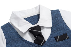 Ensembles de vêtements pour bébé garçon : Combinaisons à manches courtes, tenues de gentleman, cadeaux d'anniversaire - Product Image 3