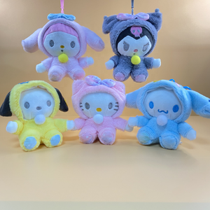 Anime de Noël en peluche super doux pour animal en peluche avec des personnages Chen et Edea pour tous les âges - Product Image 4
