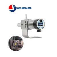 Sijie MARS-S-6016 600-1600C Kızılötesi Pirometre OEM Desteği IP65 Isıl İşlem Yarı İletken Uygulamaları için 1 Yıl Garanti