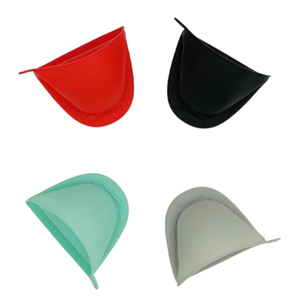 Gants en silicone de qualité alimentaire à pois, antidérapants, résistants à la chaleur, imperméables, anti-brûlure, compatibles lave-vaisselle, pour four et barbecue, <span class=keywords><strong>prix</strong></span> usine - Product Image 2