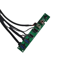 Câble de carte mère pour PC d'usine, installation facile, USB3.0, USB2.0 + LED + interrupteur d'alimentation + câble de panneau avant audio HD I/O, en stock