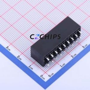 KF2EDGSV-3.5-2*9P Plug-in Terminal Block Through hole,P=3.5mm Connector Board-to-Board / Socket - Closed 2x9P 3.5mm Black - Product Image 2