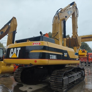 Excavadora pesada CAT 330BL de 33 toneladas con cazo de excavación de 1.5m³ de capacidad, excavadora de cadenas usada. - Product Image 6