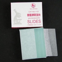 MS-7101 Laboratory Microscope Slide, Ground Edges, Corner 45 Cover slip Cover Glass Microscope Slide 7101