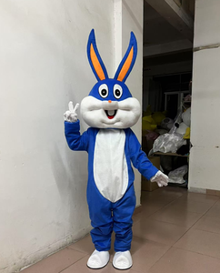 Costume de Mascotte Lapin Adorable Shengchi – Combinaison Peluche Lapin pour Adulte Unisexe, Idéal pour Pâques, Fêtes de Famille et Carnavals - Product Image 5