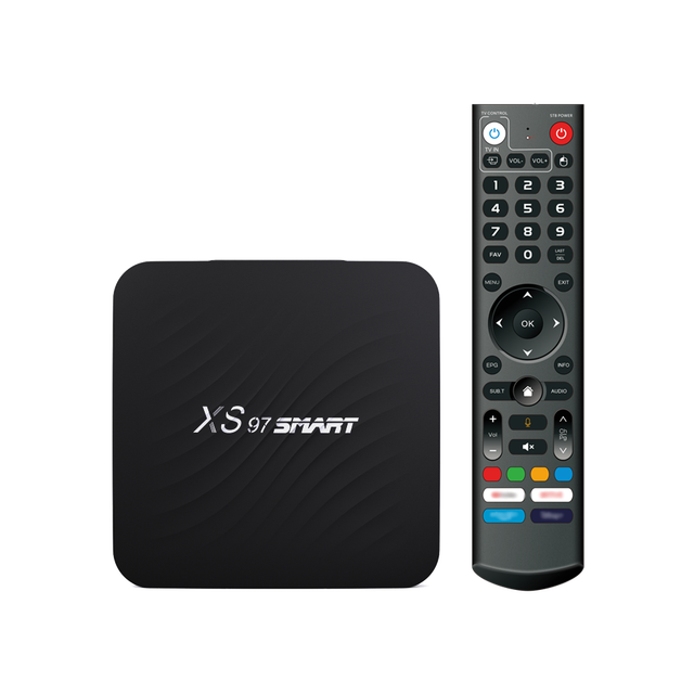 Best Tv Box for Streaming Most Popular TV XS97 SMART Voice Control 4Gb+32Gb Cable Box Smart Set Top Box