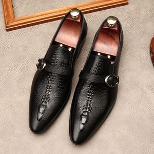 Men's Retro Kangaroo-Inspired Japanese Low-Top Office Career Lightweight Anti-Slip Breathable Patchwork Loafers Pointed <b>Toe</b> - Product Image 4
