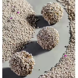 Promotion : Litière pour chat agglomérante biodégradable 10L à base <span class=keywords><strong>de</strong></span> bentonite, enrichie au charbon actif et au <span class=keywords><strong>sable</strong></span> pour litière 5kg - Product Image 3