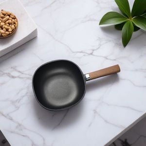 Mini Frying Pan 24 Inch Square Titanium Nonstick For Single Person Home Use Induction Cooker - Product Image 3