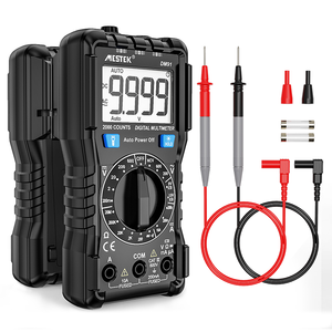 <span class=keywords><strong>DM91</strong></span> Digitales Multimeter Smart Anti-Burn Hochpräzise Auto-Range LCD-Anzeige 0-600V/0-10A DC/AC Spannung Widerstand Haushalt - Product Image 4