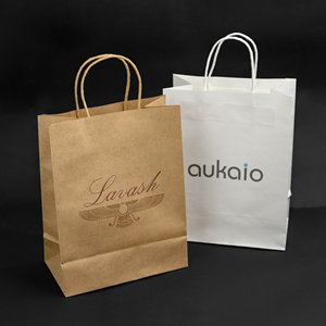 Eco-friendly Recyclable Custom Logo Printed Boutique Paper Shopping <b>Bags</b> <b>Sweet</b> Bread Packaging Kraft <b>Bags</b> for Small Business - Product Image 5