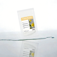 Masque facial hydratant anti-âge au collagène bio, à l'extrait de fleur d'onagre, bio-fermentation, végan et raffermissant