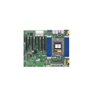 Carte mère de serveur H12SSL-NT, processeur AMD EPYC SP3 unique, double LAN 10G, 8 emplacements DDR4, ATX, pour virtualisation et stockage - Product Image 1