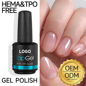 OEM Wholesale 15Ml Long Wear Top Coat Peel off Remove Coat Diamond Super Bright Glossing Top Coat for Salon - Product Image 1