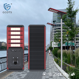 ไฟถนนพลังงานแสงอาทิตย์ 40W 60W 80W 100W สำหรับภายนอกอาคาร กันน้ำ เหมาะสำหรับงานวิศวกรรมและสวน - Product Image 1