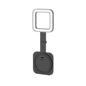 Mamen Selfie Licht Voor Telefoon Led Opvouwbare Magnetische Led Fill Licht Draagbare Mini Selfie Vul Licht Oplaadbaar