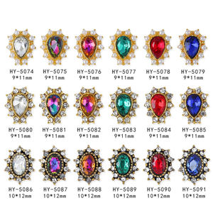 <span class=keywords><strong>Venta</strong></span> Directa de Fábrica, Pegatinas de Uñas 3D de Aleación de Alta Calidad, Diseño de Diamantes Multiforma con Color Mágico - Product Image 6