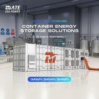 Sistema de Almacenamiento de Energía BESS MATE de 40 PIES, 1MWH, 2MWH, 3MWH, Contenedor Modular de Baterías LiFePO4 para Plantas de Procesamiento de Alimentos