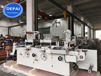 Machine de découpe automatique d'étiquettes imprimées 320 à plat avec 2 stations de découpe