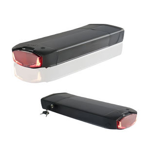 <span class=keywords><strong>Batterie</strong></span> au lithium amovible 36V 10Ah <span class=keywords><strong>48V</strong></span> 14Ah pour vélo électrique avec support arrière, compatible avec les kits de conversion <span class=keywords><strong>Bafang</strong></span>. - Product Image 1