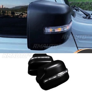 ชุดแต่งสำหรับ Suzuki Jimny JB74 ปี 2019-2024 ฝาครอบกระจกมองหลังแบบ LED ป้องกันรอยขีดข่วน ฝาครอบกระจกมองข้าง  ชิ้นส่วนตกแต่งกระจกมองหลัง - Product Image 2