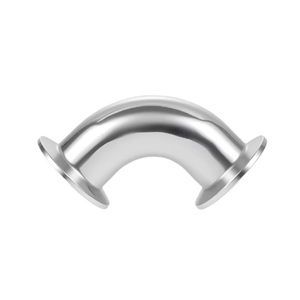 Acier inoxydable 304 de qualité alimentaire 90 °   Raccord de tuyau sanitaire à connexion rapide en forme de coude - Product Image 5