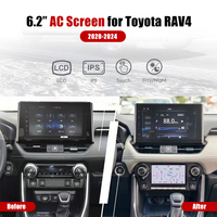 Panel de Control del Aire Acondicionado para Toyota RAV4 2020-2024, Pantalla Táctil de CA