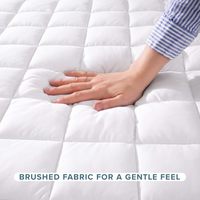 Housse de lit blanche personnalisée imperméable anti-poussière et anti-urine, protège-matelas, vente en gros