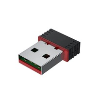 Adaptador USB Inalámbrico 2.4G 150Mbps, Receptor y Transmisor WiFi Portátil, Plug and Play, Adaptador de Red Externo para Computadora Portátil