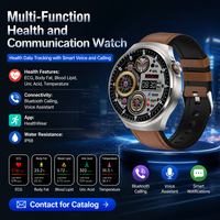 Elegante Reloj Inteligente AMOLED HD con IP67, para Llamadas, Monitor de Frecuencia Cardíaca y Oxígeno en Sangre, Batería de 4 Días, Pantalla Táctil, Regalo Empresarial para Hombre