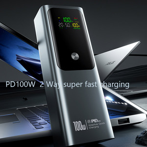 Sạc dự phòng laptop 2025, dung lượng cao 20000mAh, thiết bị năng lượng di động, sạc siêu nhanh PD 100W, hai cổng USB Type-C, pin ngoài - Product Image 5