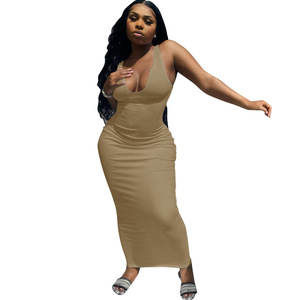 Abito Casual con Logo Personalizzato, Vestito da Cerimonia <span class=keywords><strong>Senza</strong></span> <span class=keywords><strong>Maniche</strong></span> Estivo per Donna, Abbigliamento Femminile all'Ingrosso - Product Image 6