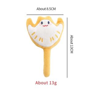 ของเล่นแมวแบบใหม่น่ารัก รูปปลาทะเล ทนทานต่อการกัด ของเล่นตุ๊กตาแบบอินเทอร์แอคทีฟสำหรับลูกแมว - Product Image 2