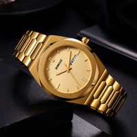 Jam Tangan Quartz BOMAXE Terbaru dari Baja Anti Karat, Unisex, Fashion Sederhana, Mewah untuk Pria, Sport, Bisnis, Tahan Air 5BAR, Kaca Penunjuk
