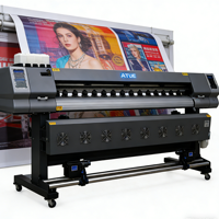 Nueva Impresora Digital Automática de Solvente Ecológico de 1.8m con Cabezal de Impresión I3200/DX5, Plotter A1 para Impresión de Vinilo, Pancartas Flexibles, Pósters y Rotulación de Vehículos