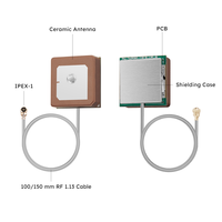 Antenne patch polarisée circulaire multi-bandes GPS/BDS/GLONASS MyAntenna M04-0101040R0A - Module intégré haute précision 18x18x4mm