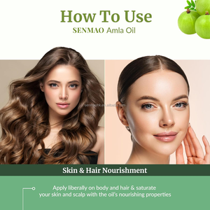 Aceite de Amla de 118 ml, Aceite Portador de Aromaterapia Premium con Gotero para el Cuidado del Cabello, Masaje del Cuero Cabelludo y Cuidado de la Piel - Product Image 5