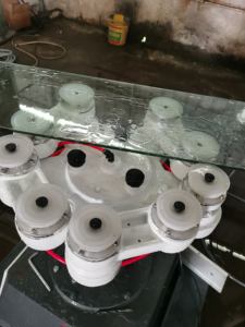 الأخطبوط اليدوي مرآة زجاجية متعددة الأشكال لشطب الحواف ، حافة قلم رصاص ، Ogee ، حافة مسطحة - Product Image 5