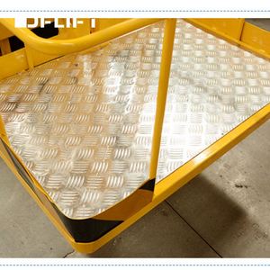 500kg mới gấp điều chỉnh giàn giáo điện cầm tay 6M thang máy an toàn thang máy tự động điều khiển từ xa thang máy di động - Product Image 3